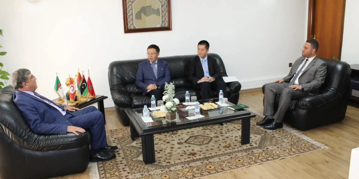 The Secretary-General receives the Ambassador of the People’s Republic of China to the Kingdom of Morocco