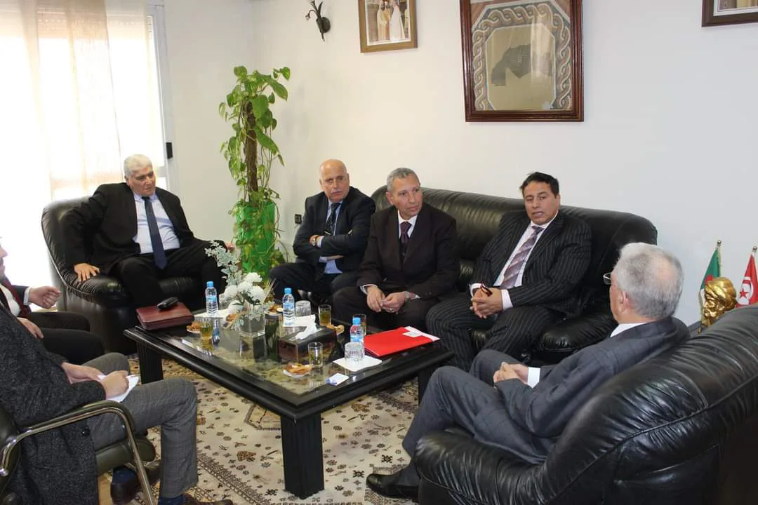 الأمين العام يستقبل وفدا مغاربيا عن الجمعية الإفريقية للسياحة الطبية