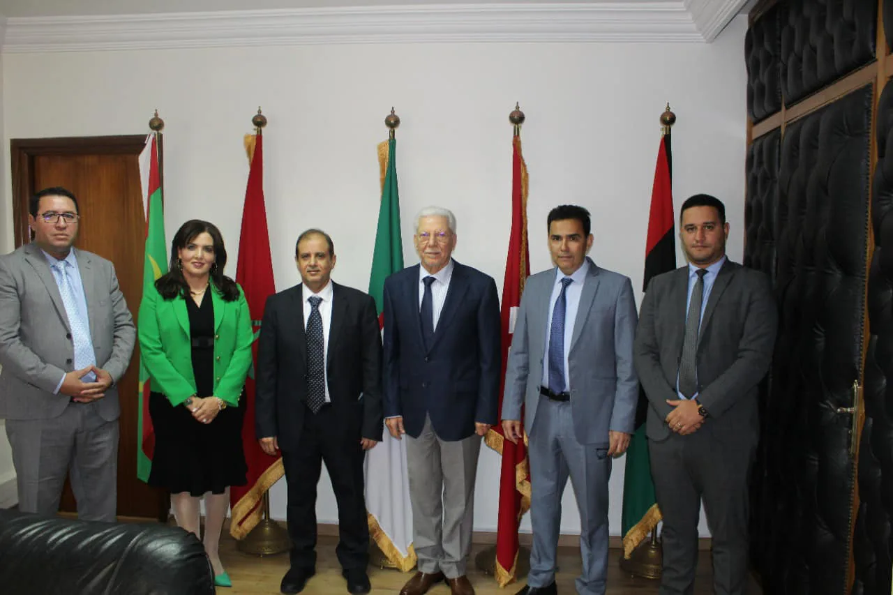 الأمين العام لاتحاد المغرب العربي يستقبل رئيس الجامعة العربية المفتوحة