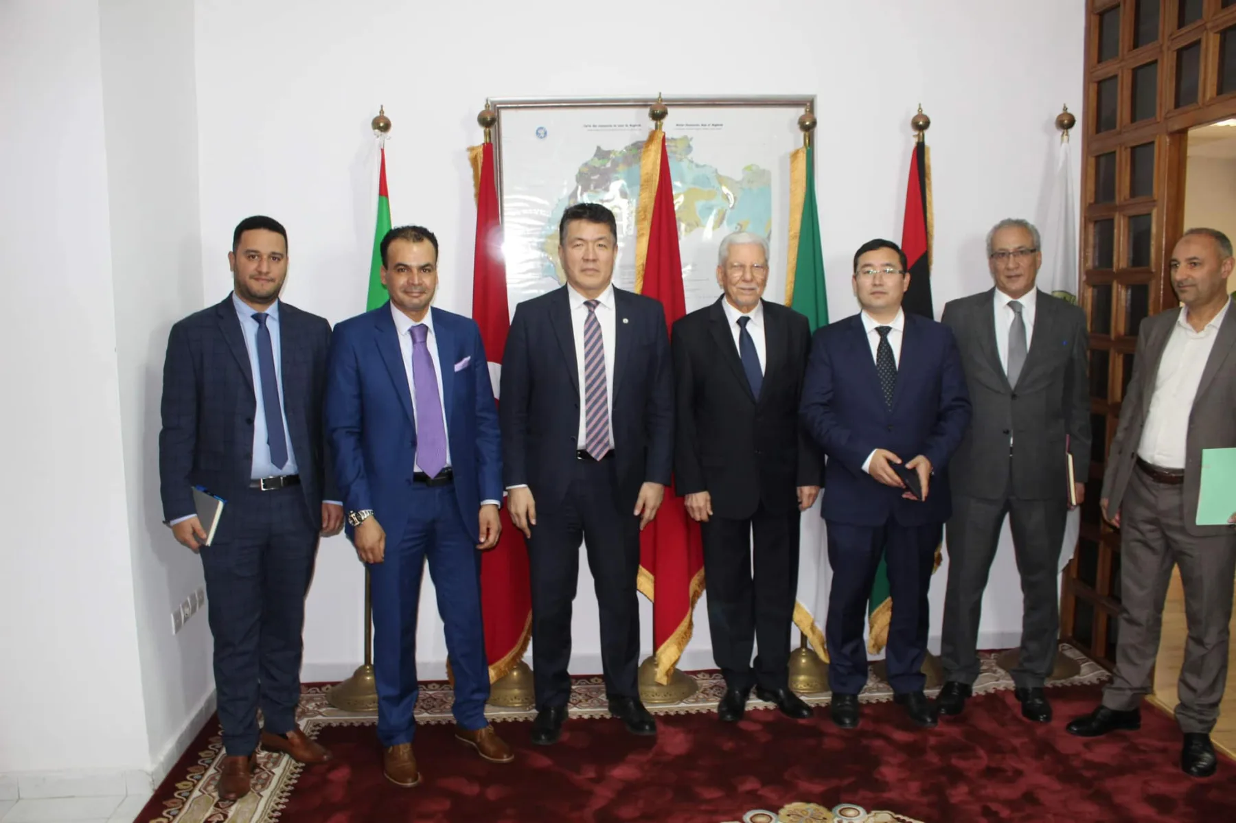 الأمين العام لاتحاد المغرب العربي يستقبل مديرالمنظمة الإسلامية للأمن الغذائي
