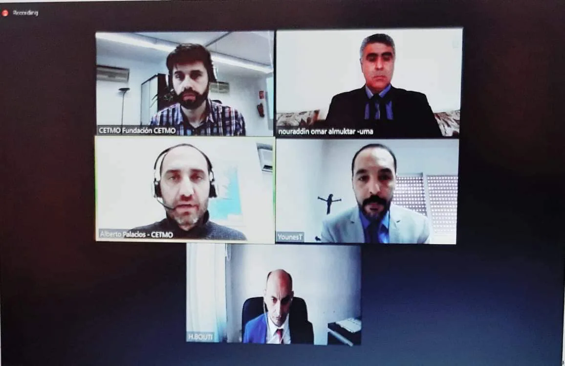 اجتماع بتقنية التواصل المرئي بين الأمانة العامة لاتحاد المغرب العربي والأمانة الخاصة بمجموعة وزراء النقل 5+5 (CETMO)