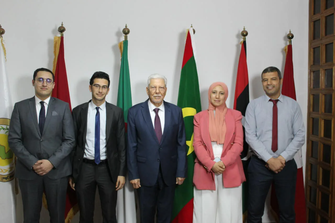 الأمين العام لاتحاد المغرب العربي يستقبل متدربين عن المدرسة الوطنية للإدارة بتونس