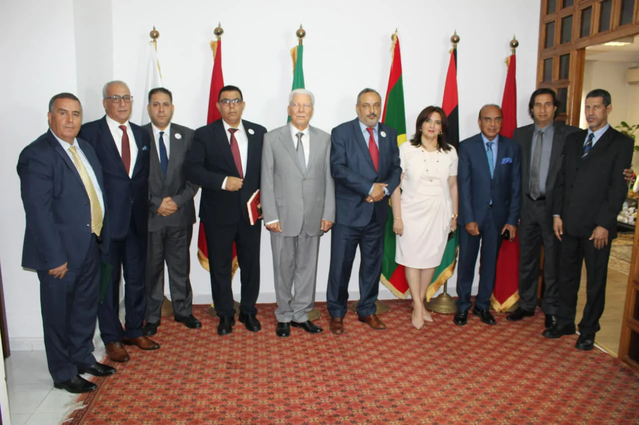 الأمين العام لاتحاد المغرب العربي يستقبل رئيس مجلس التخطيط الوطني الليبي