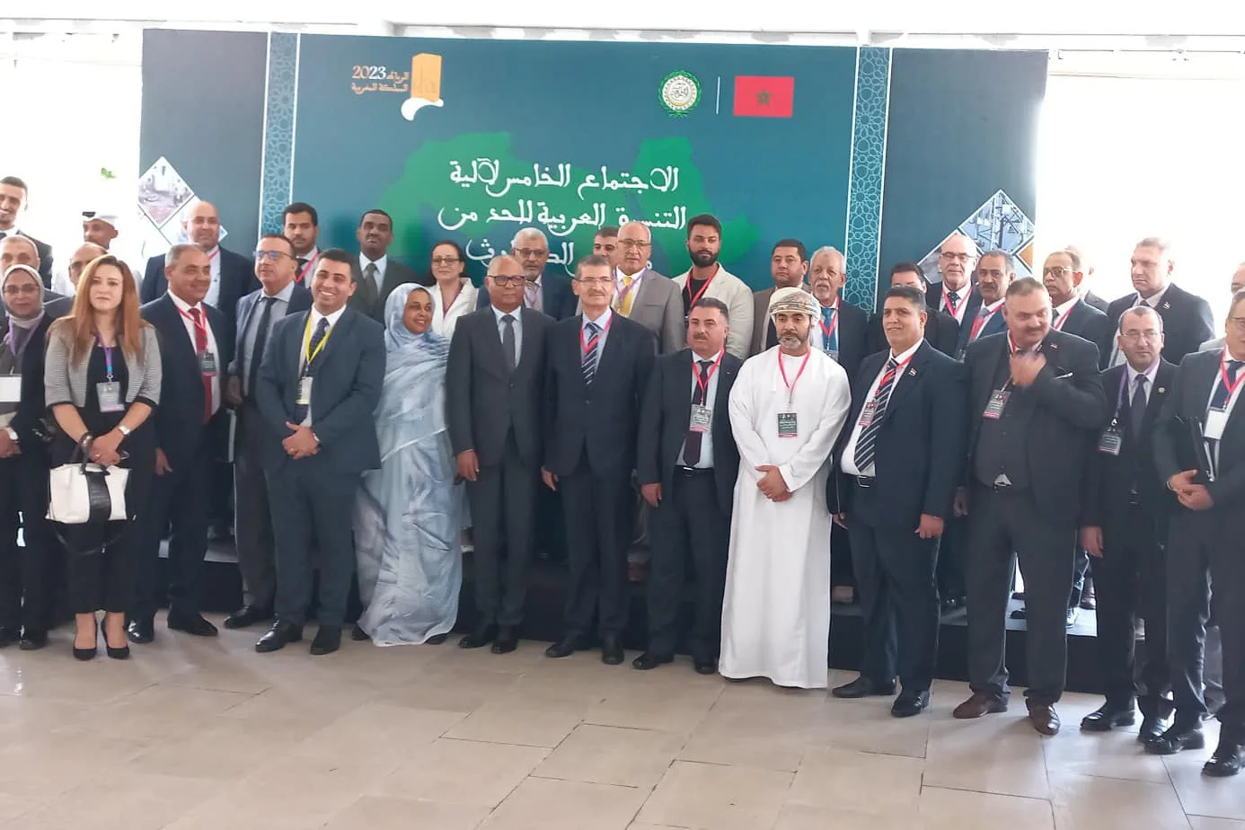 لأمانة العامة لإتحاد المغرب العربي تشارك في الاجتماع الخامس لآلية التنسيق العربية للحد من مخاطر الكوارث – الرباط (المملكة المغربية) من 20 إلى 22/06/2023.