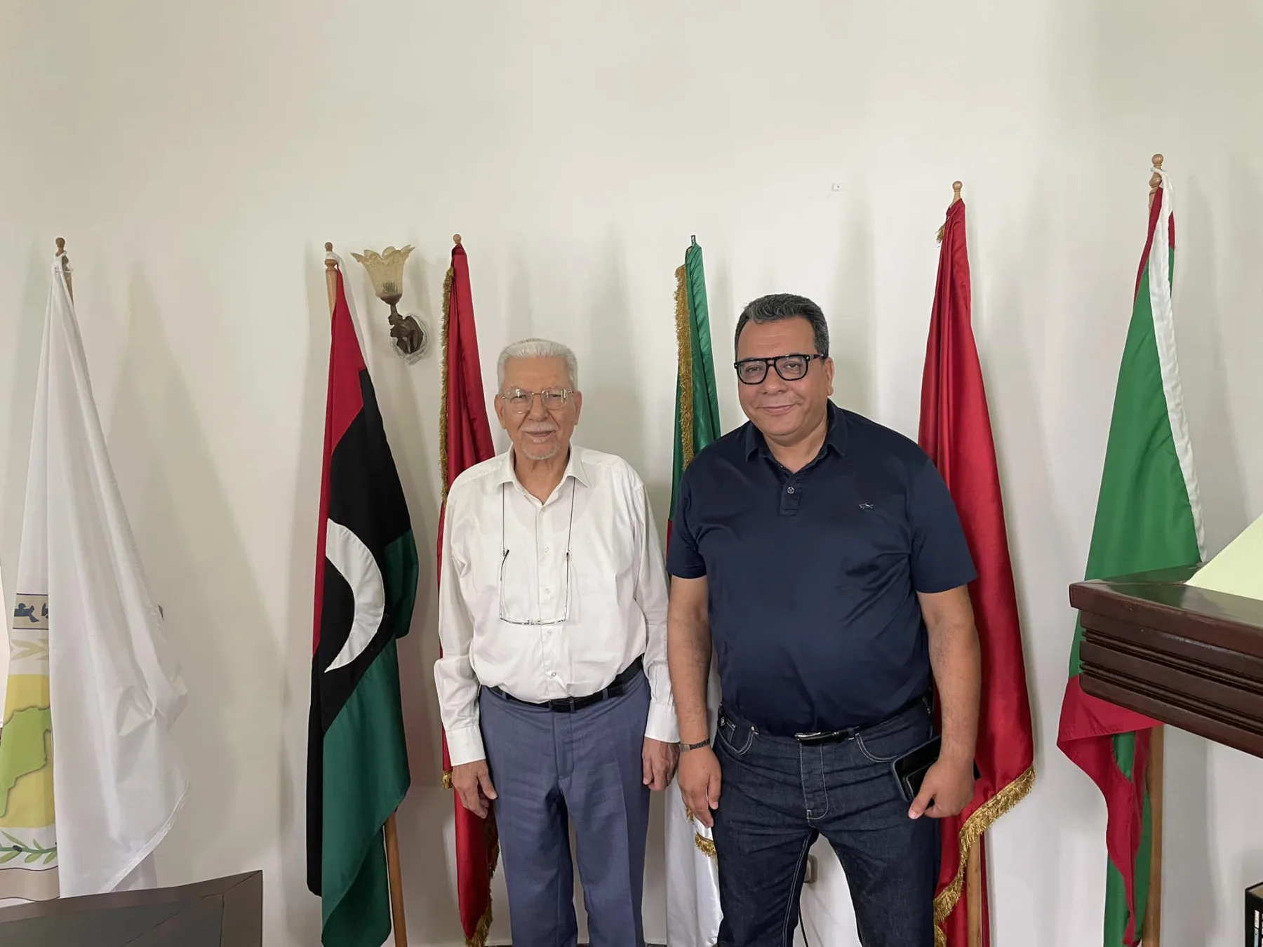الأمين العام لاتحاد المغرب العربي يستقبل رئيس المركز الأطلسي للدراسات الاستراتيجية والتحليل الأمني