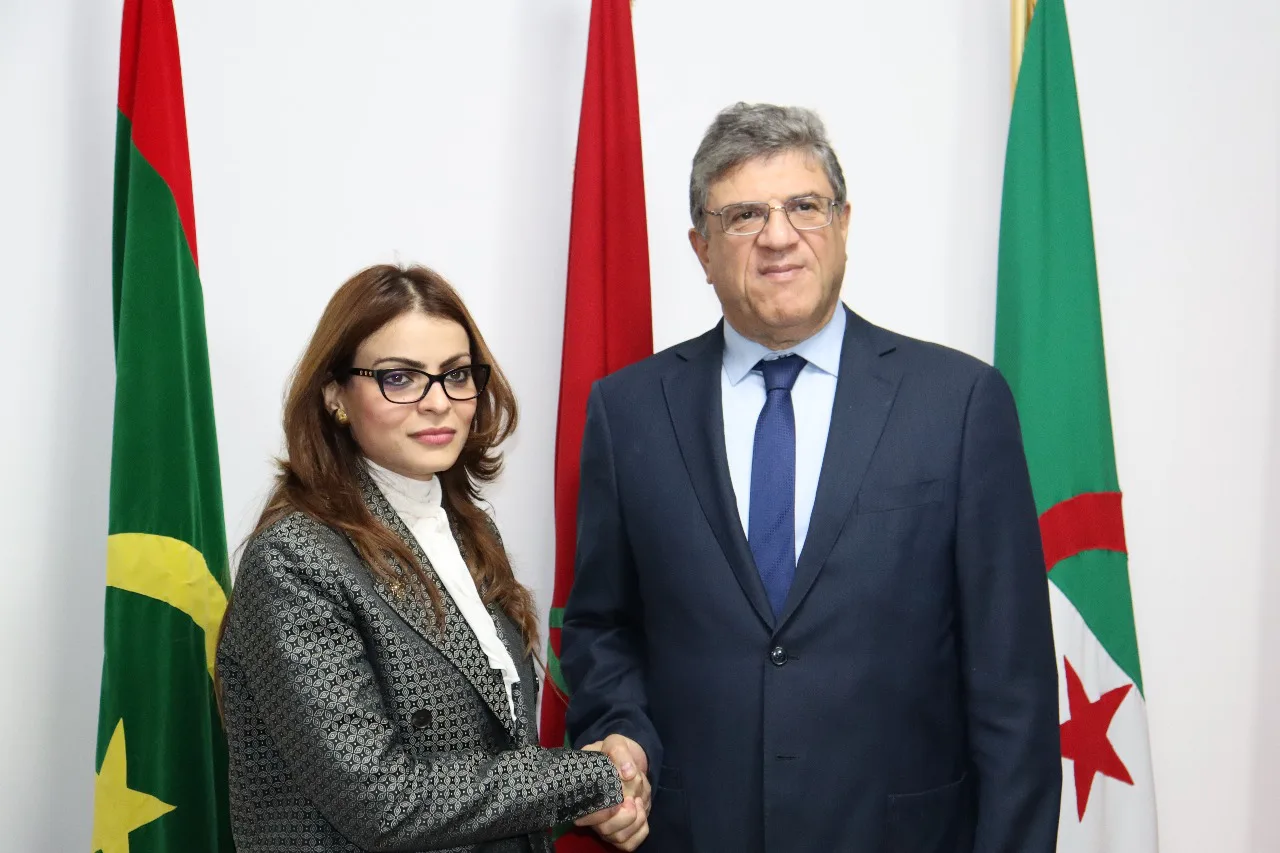 زيارة وفد عن وزارة الاقتصاد والتجارة بدولة ليبيا لمقر الأمانة العامة