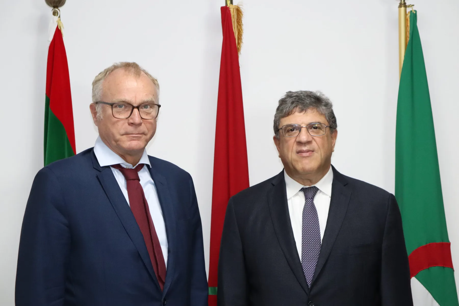 الأمين العام لاتحاد المغرب العربي السيد طارق بن سالم، يستقبل سعادة سفير سويسرا لدى المملكة المغربية