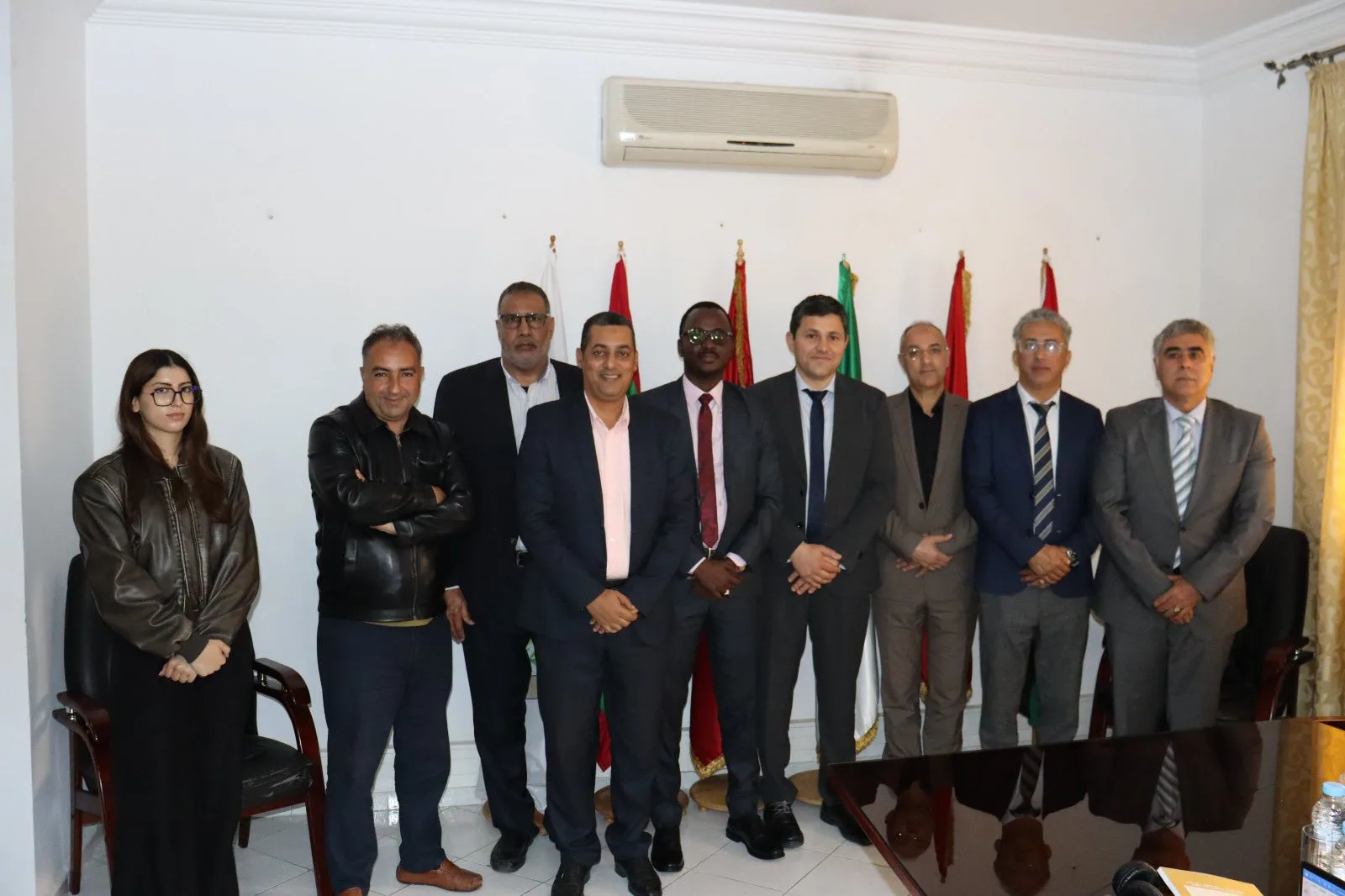 فريق من البنك الأفريقي للتنمية يزور الأمانة العامة لاتحاد المغرب العربي