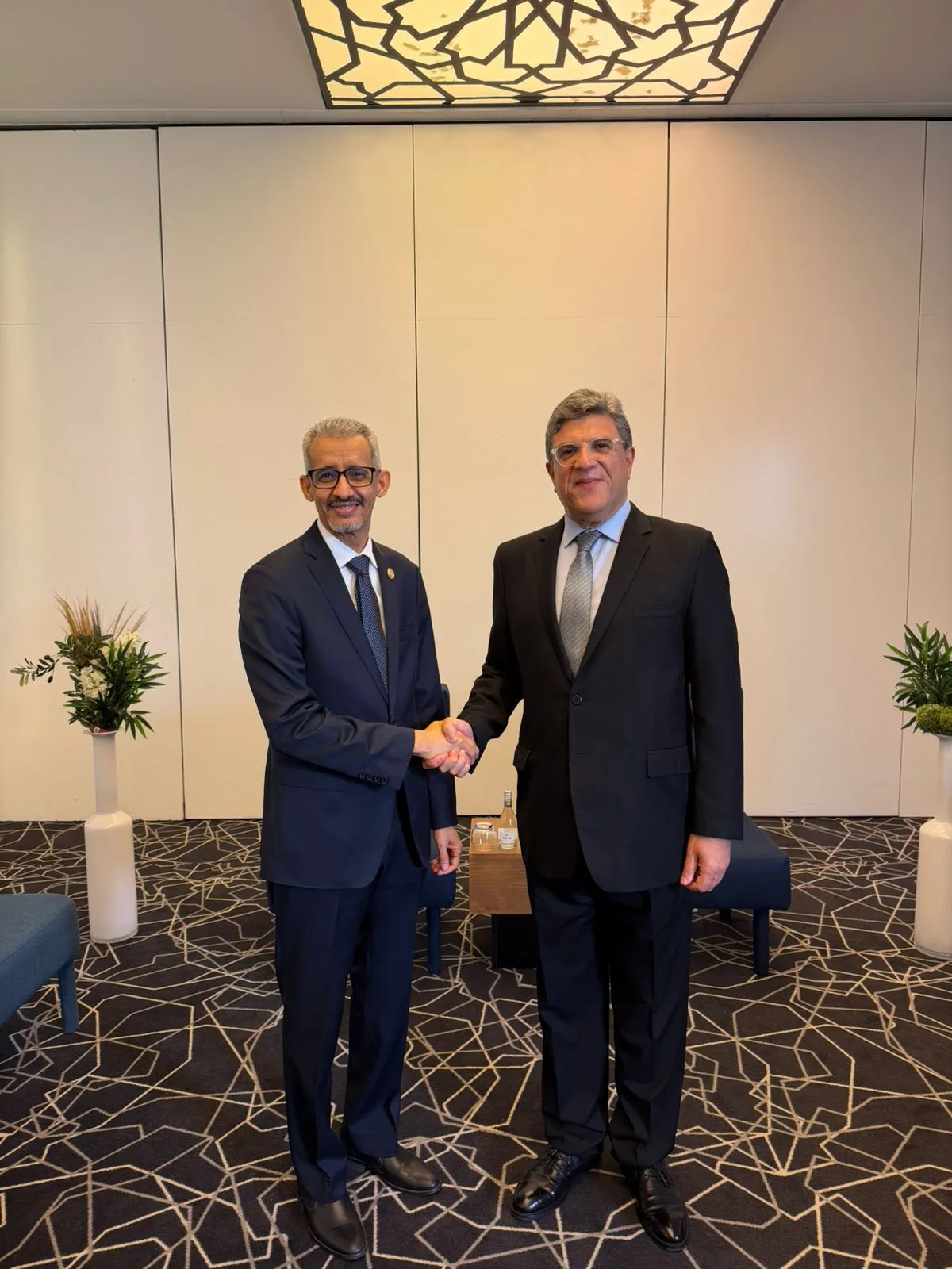 معالي الأمين العام لاتحاد المغرب العربي، السيد طارق بن سالم، يشارك في افتتاح أشغال الدورة الأولى للمنتدى العربي رفيع المستوى حول الصناعات الثقافية والإبداعية
