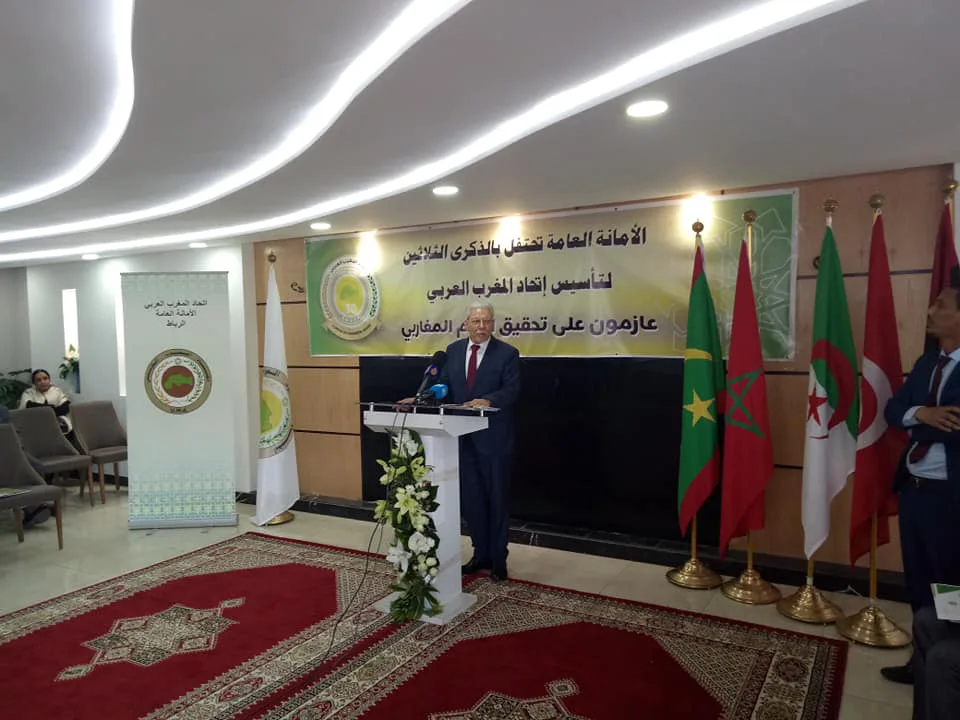 السيد الطيب البكوش: التقدم في مجال تكامل واندماج المغرب العربي الكبير سيمكن من خلق مئات مواطن الشغل سنويا لشباب المنطقة