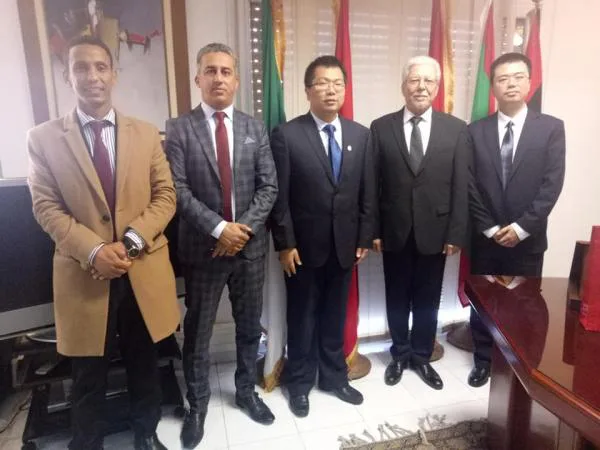 وفد عن منظمة التنمية والتعاون للربط العالمي للطاقة (جيدكو) يقوم بزيارة عمل إلى الأمانة العامة
