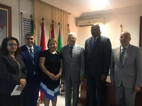 الأمين العام لاتحاد المغرب العربي يستقبل وفدا عن البنك الافريقي للتنمية