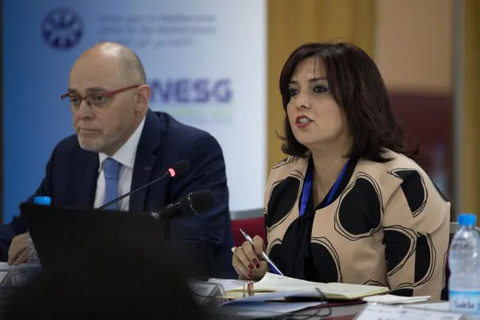 مديرة الشؤون السياسية والاعلام تستعرض آليات مواجهة تطرف الشباب المغاربي بالمنتدى السنوي لمراكز التفكير المتوسطي