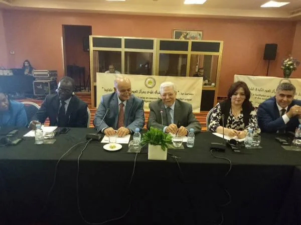 الأمين العام لاتحاد المغرب العربي يشرف على الجلسة الختامية للورشة المغاربية حول تطوير المعابر الحدودية بين الدول المغاربية.