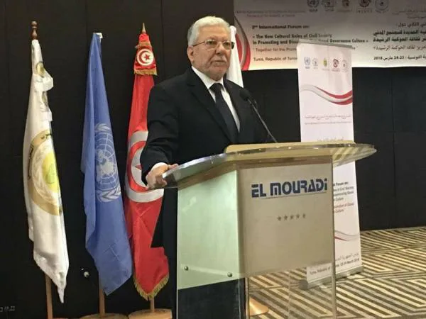 الأمين العام يشارك في افتتاح المنتدى الدولي حول الأدوار الثقافية الجديدة للمجتمع المدني