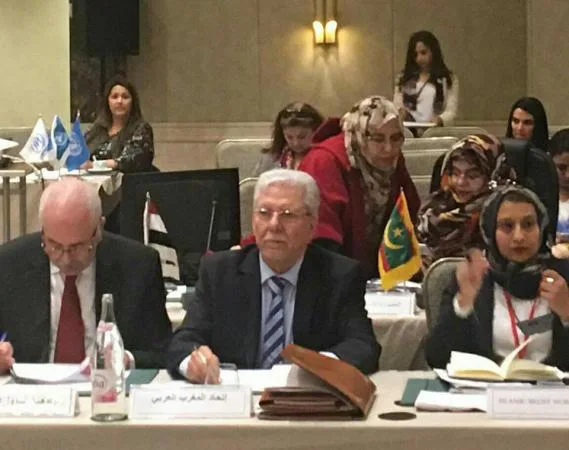 الأمين العام لاتحاد المغرب العربي يشارك في الاجتماع الإقليمي التحضيري للدورة 62 للجنة المرأة بالأمم المتحدة.